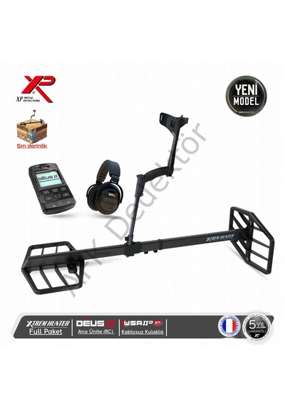 Xp Xtrem Hunter Dedektör Kulaklıklı Paket - Xp Deus 2 Rc Ve Wsa2xl St Kulaklık