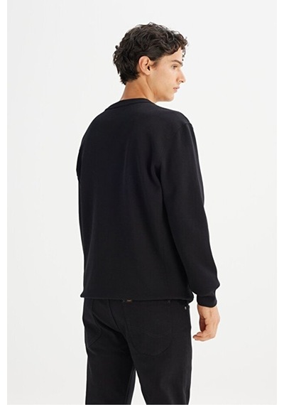 Lee Erkek Sweat L82ıry100 Black Siyah
