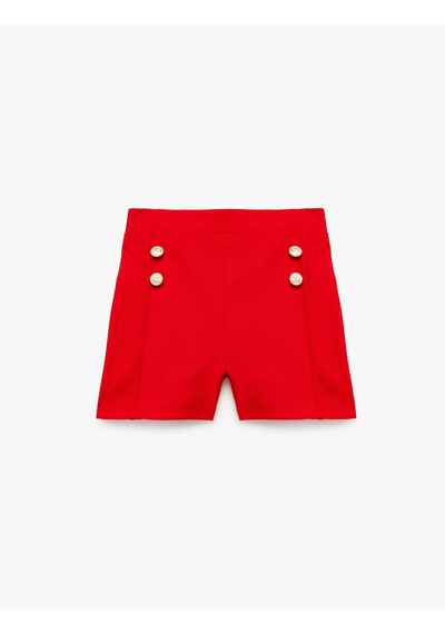 Koton Shorts Kırmızı 7wmg40001aw