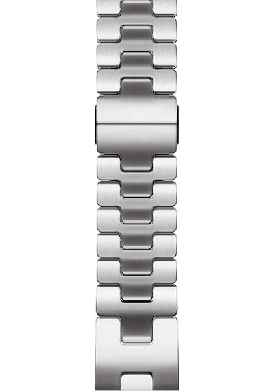 Apple Uyumlu Apple Uyumlu Watch  10 46mm Zore Krd-125 Metal Kordon Strap Kayış-siyah