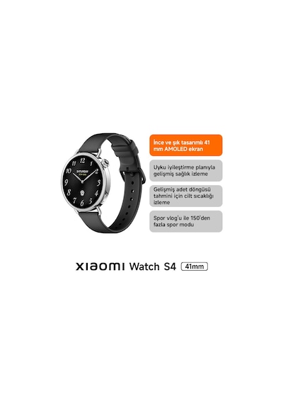 Xiaomi Watch S4 41 MM Akıllı Saat (Xiaomi Türkiye Garantili)