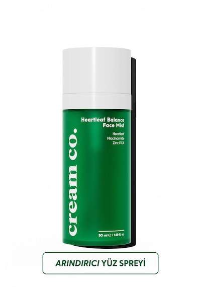 Cream Co. Heartleaf Balance Akne Karşıtı Gözenek Sıkılaştırıcı Yüz Spreyi 50 ML