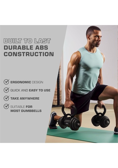 Kettlebell Kolu - Siyah
