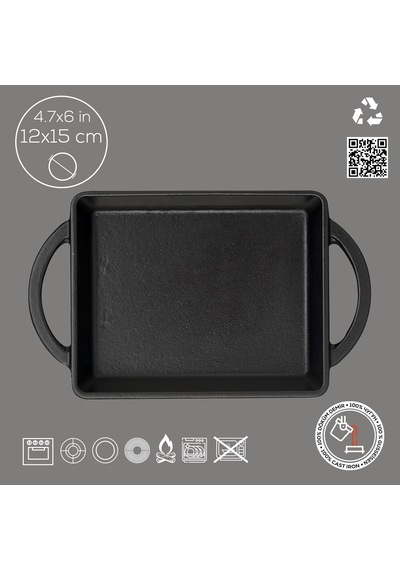 Döküm Mini 12x15 Tava Belirtilmemiş