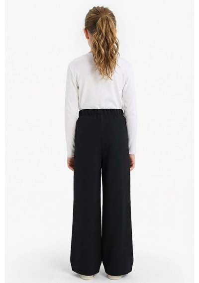 Defacto Kız Çocuk Slim Fit Dar Kesim Pantolon G5642a825wnbk81 Siyah-bk81