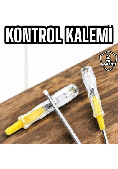 Kontrol Kalemi Nikel Kaplama Çift Başlıklı Test Cihazı 26823207
