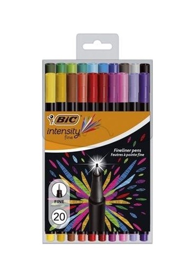 Bic Intensity Wfp Finelı Bx20 Ast Eu Çok Renkli