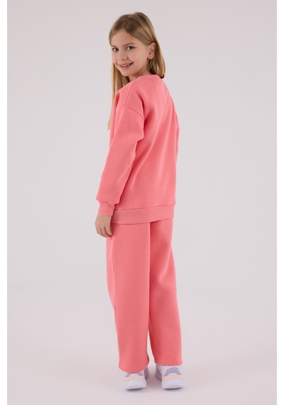U.S. Polo Assn. U.s. Polo Assn Kız Çocuk Pembe Eşofman Takımı Us2301-c-v1 Pembe