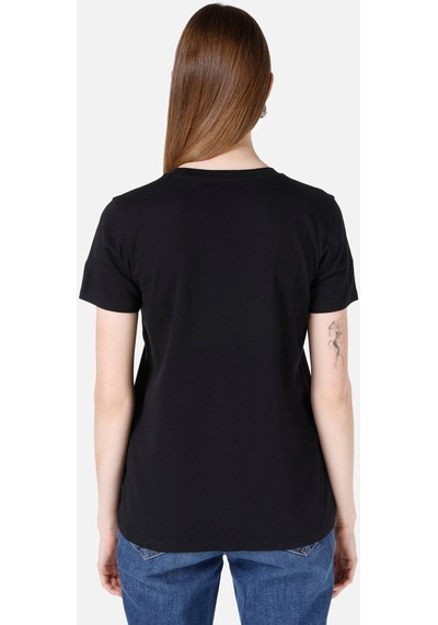 Colin's Colins Siyah Kadın Tshirt K.kol Cl1067292 Q1.v2 Blk Siyah