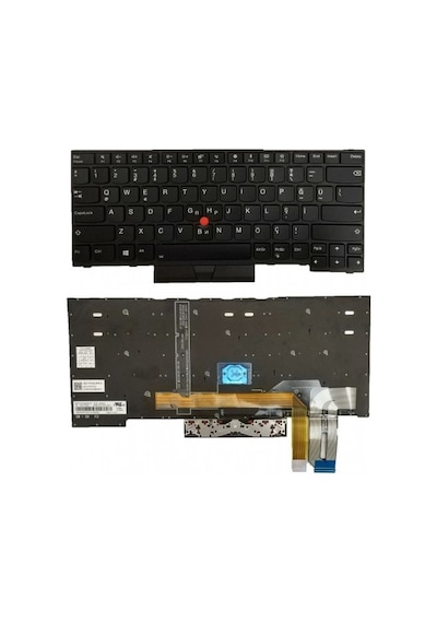 Lenovo Uyumlu Sn20p34949, Sn5371bl Full-bl Klavye Led Işıklı Siyah Tr