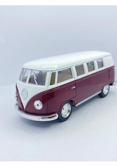 Kinsmart Vw T1 Minibüs 1:36 Ölçek Çek Bırak Araba