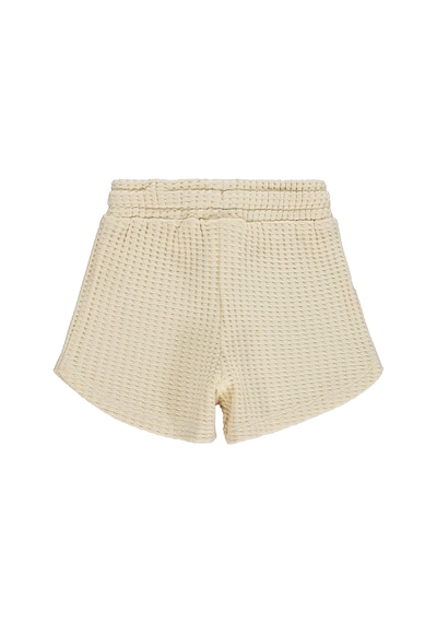 Civil Boys Basic Waffle 2-5 Yaş Şort - Kahverengi Sütlü Kahve