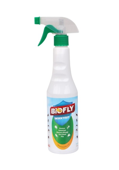 Haşere İlacı, Hamam Böceği, Karınca, Gümüş Böceği, Pire, Sivrisinek, Kara Sinek Biofly 500 Ml