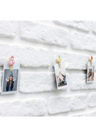 Petrix 25 Led Işık Fotoğraf Mandalı Hayvanlı