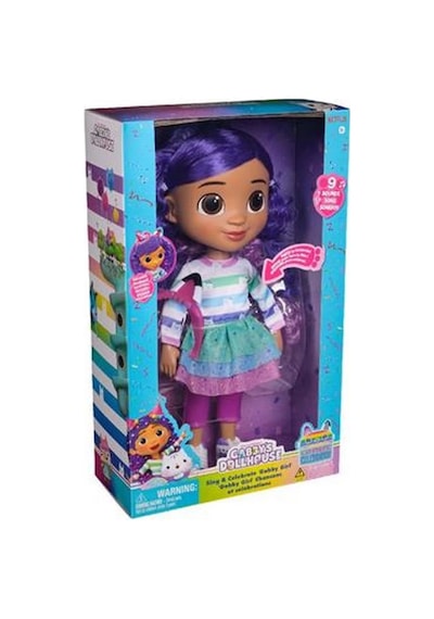 Mey İthalat Gabby's Doll House Sesli Bebek Figür 33 Cm