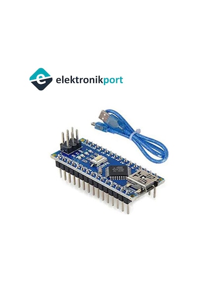 Elektronikport-Arduino Nano V3.0 Smd Ch340 Chip (Usb Kablo )