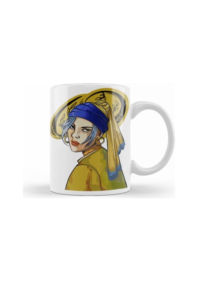 Billie Eilish Kupa Bardak Porselen No28397 Karışık