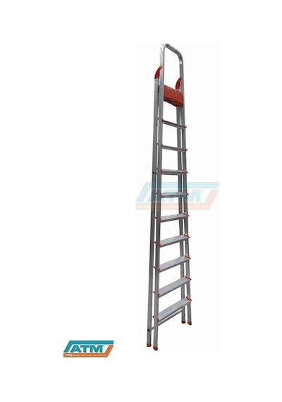 ALMERA 9+1 TEK ÇIKIŞLI ALUMİNYUM MERDİVEN