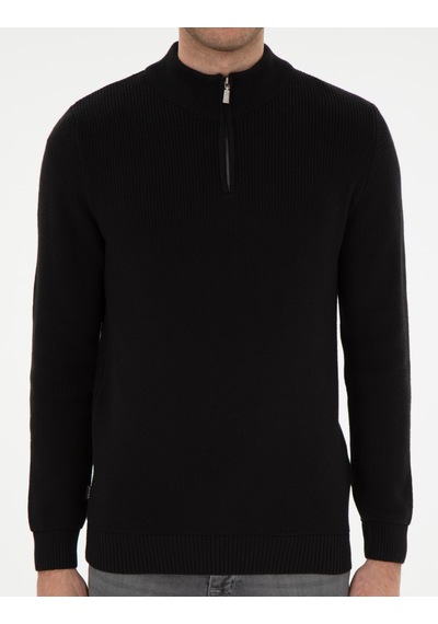 Pierre Cardin Erkek Siyah Kazak /triko 50297123-vr046 Siyah