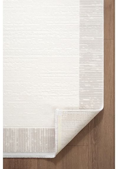 Cotto Cool Cl005g Modern Desen Akrilik Krem Pamuk Tabanlı Salon Koridor Oturma Yatak Odası Halısı
