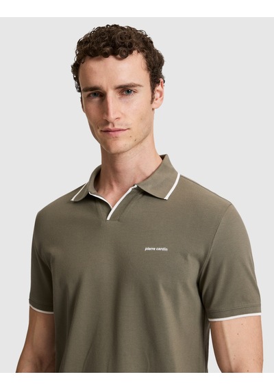 Pierre Cardin Erkek Haki Tişört 50321029-vr027