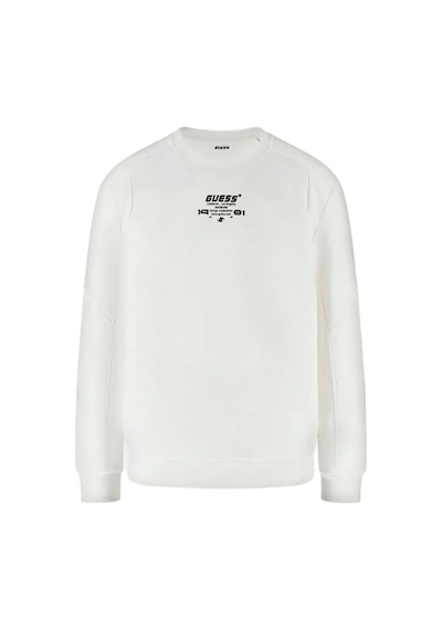 Guess Z5bq00kcns2 Ryota Cn Erkek Sweatshirt Beyaz