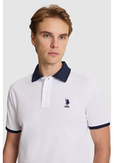U.S. Polo Assn. U.s. Polo Assn. Erkek Beyaz Tişört Basic 50326978-vr013