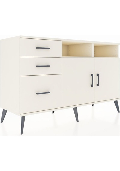 Hyperion Konsol 4 Raflı 3 Çekmeceli 2 Kapaklı 132x44x83 Aytaşı-aytaşı Aytaşı Hyperion Konsol 4 Raflı 3 Çekmeceli 2 Kapaklı 132x44x83 Aytaşı-aytaşı Aytaşı
