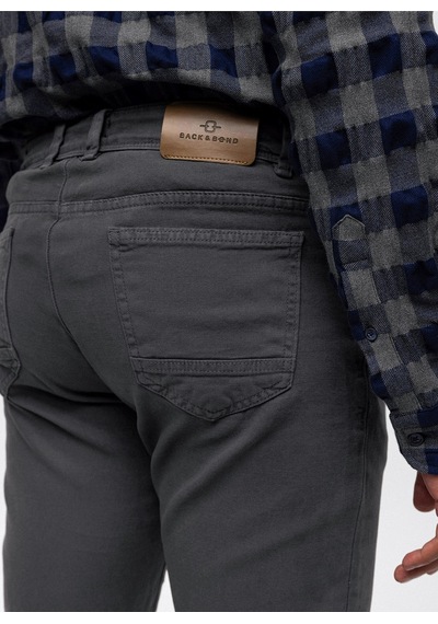 Back And Bond Normal Bel Normal Paça Slim Fit Antrasit Erkek Pantolon B33w32000 Antrasit
