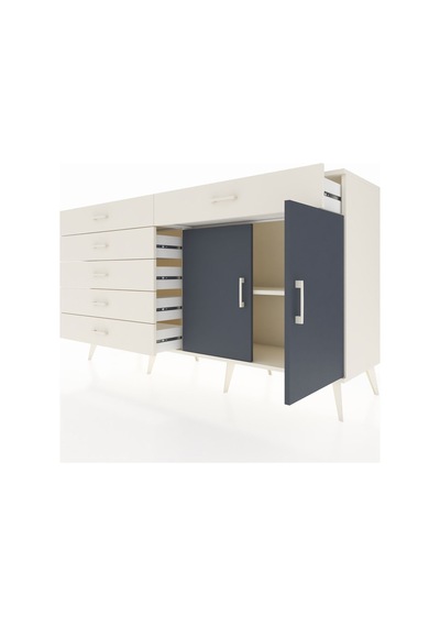 Hyperion Konsol Tek Raflı 6 Çekmeceli 2 Kapaklı 176x44x99 Aytaşı- Aytaşı-antrasit/aytaşı Hyperion Konsol Tek Raflı 6 Çekmeceli 2 Kapaklı 176x44x99 Aytaşı- Aytaşı-antrasit/aytaşı