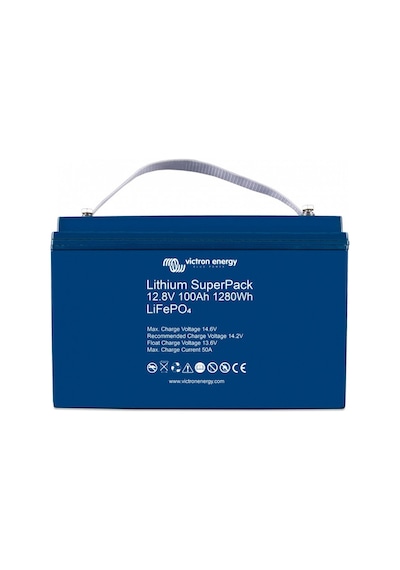 Victron Energy Lithium Superpack 12.8v/100ah (m8) High Current