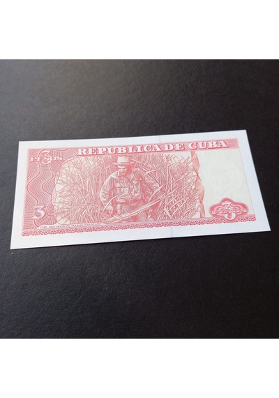 Escoines Koleksiyon 3996367e08de21df98 2005 Küba 3pesos Çil Eski Yabancı Kağıt Para Che Guevara