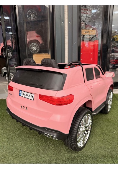 Volvo Akülü Araba 0-6 Yaş Pembe