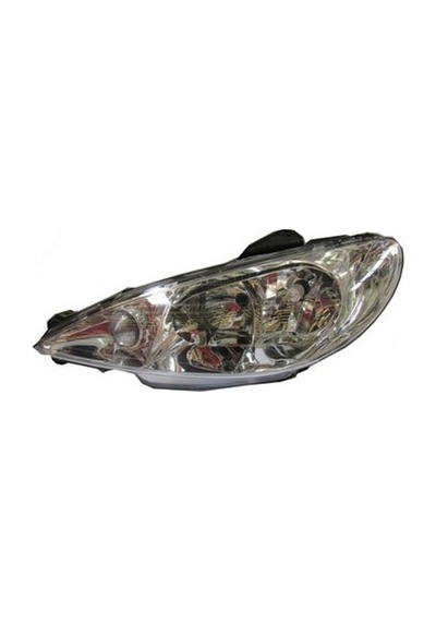 2007-2011 Peugeot 206 Sd Far Lambası Sol Elektrikli-motorsuz Şeffaf Camlı H7-h7 Ayfar Adet Oem No:087275