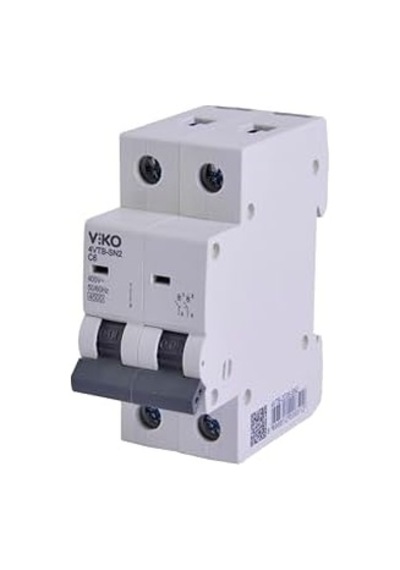 4vtb-2c06 Otomatik Sigorta 4,5ka C Tipi 2 Kutup 06a