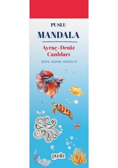 Mandala Ayraç - Deniz Canlıları