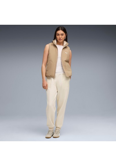 Puma Reversible Sherpa Vest Kadın Yetişkin Yelek Krem