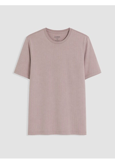 Lcwaıkıkı Classic Pembe Regular Fit İnce Kumaş Tişört /03