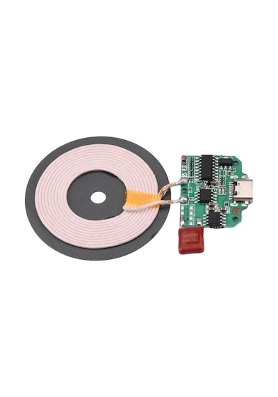 Kablosuz Şarj Modülü Type C 15w 5v 1a 9v 1.5a Mobil Akıllı Telefon Oyuncak Pil Şarj Qı Wpc V1.2.3