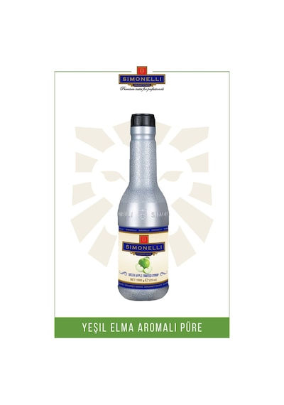 Simonelli Yeşil Elma Meyve Püresi 1 KG