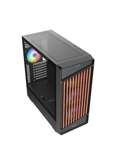 Fazeon F19 750w 80plus Bronze 4x120mm Argb Fanlı Atx Siyah Bilgisayar Kasası Kdo