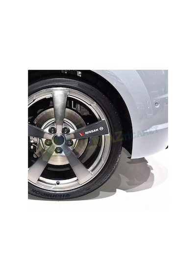 Nissan Logo Kapı Kolu Jant Ayna Oto Sticker Yapıştırma Etiket 4Ad 13 Cm