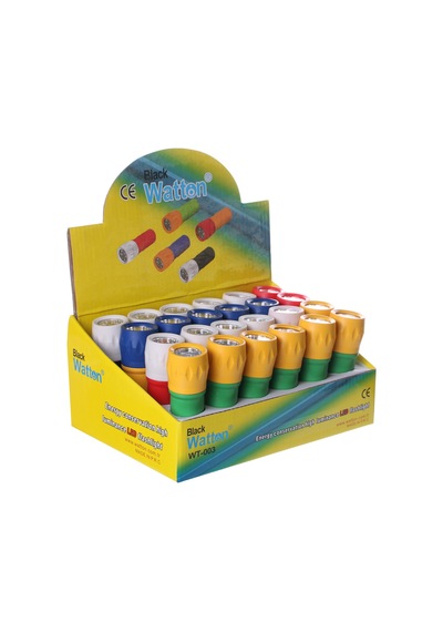 Watton Wt-003 6 Led Takim Fener - Ledli El Feneri Sarı