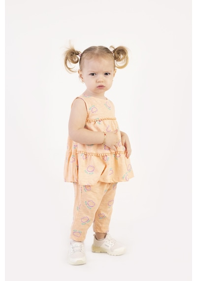 Harika Kids Kız Bebek Tunik Model Alt-üst Takım 001