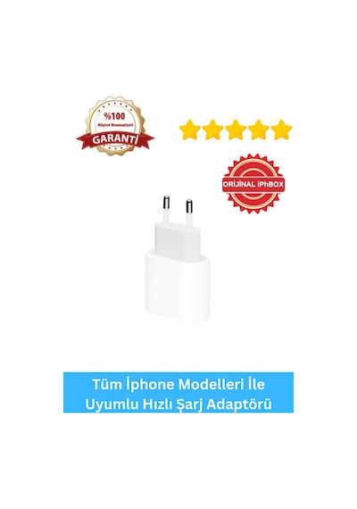 Apple Uyumlu iPhone Tüm Seriler 20w Type - C Hızlı Şarj Aleti Adaptör 6 7 8 X 11 12 13 14 Pro Max Şarz