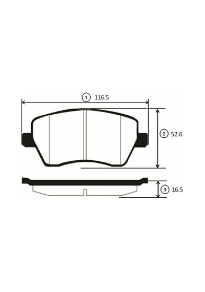 Dacia Dokker Duster Lodgy Logan Mcv Ön Fren Balatası 23973 Küçük