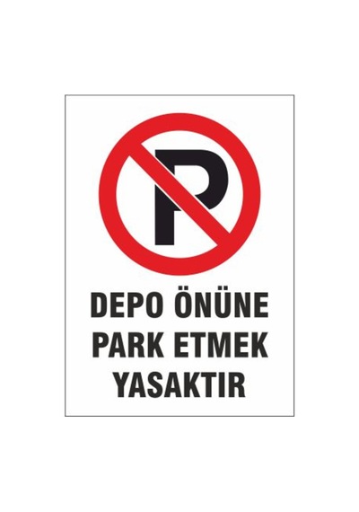 Park Yasak Levhaları 5 Adet
