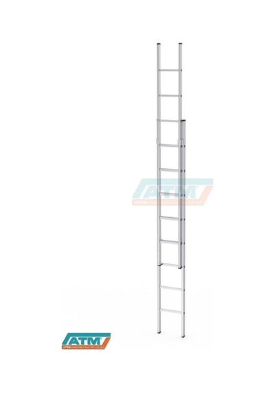 3*2=6 MT 65X25 İKİ PARÇALI SÜRGÜLÜ MERDİVEN