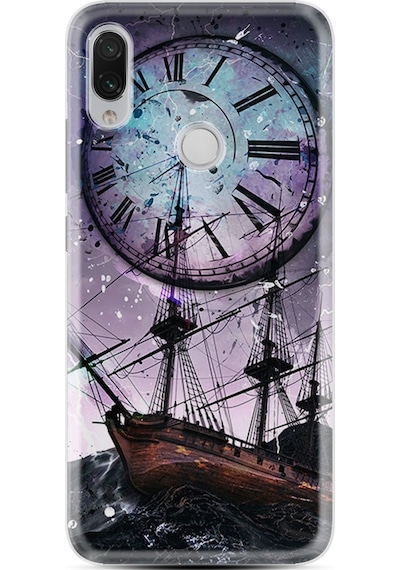 Xiaomi Redmi Note 7 Kılıf Silikon Time 1749