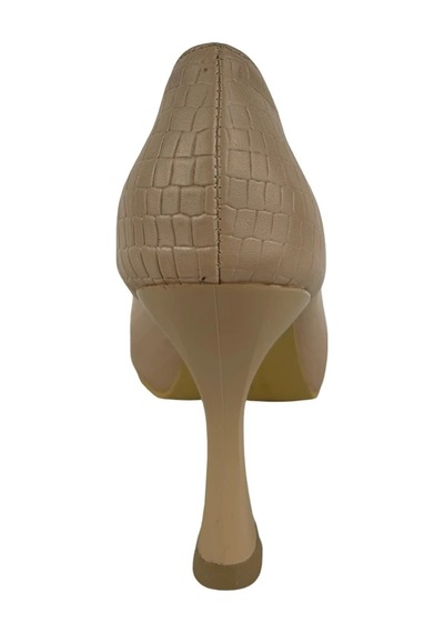 Matzeliger Mzg1170 Bej Kadın Kalem Topuklu Stiletto